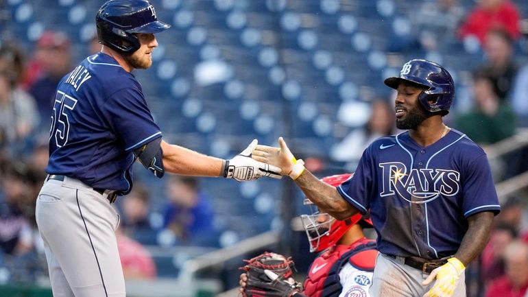 Rays left fielder Randy Arozarena will participate in the Home Run Derby -  Newsday