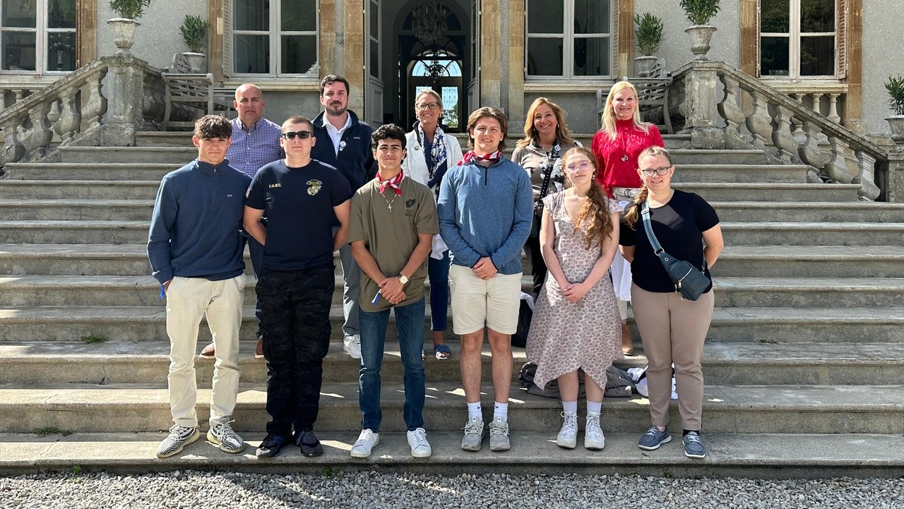 Locust Valley students go on trip of a lifetime to Normandy - Newsday