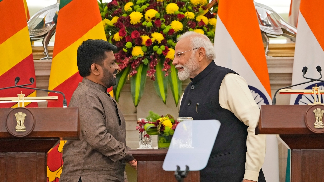 Sri Lanka's president holds talks with Modi in India in first overseas ...