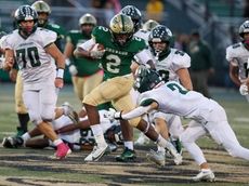 Longwood football trio runs wild in Suffolk I win over Lindenhurst