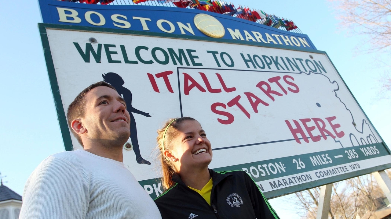 For Boston Marathon's last 100 years, it all starts in Hopkinton - Newsday