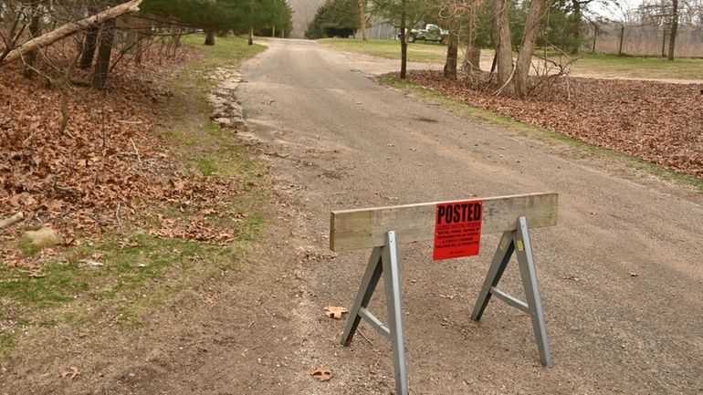 Clay Pit Road, where Spring Farms, owned by Dave Schellinger,...