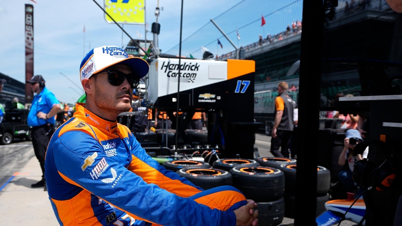 AUTO RACING: As Larson goes for rare racing double, Team Penske is the ...