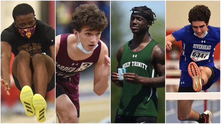 Ryan Antwi of Central Islip, Alex Colletti of Garden City, Josiah Brown...