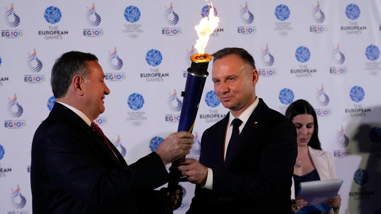 Polish President Andrzej Duda attends Flame of Peace Ceremony ahead of  European Games 2023 – The European Olympic Committees