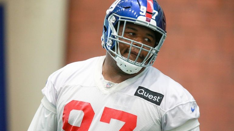 Dexter Lawrence II, Giants 97 during the New York Giants...