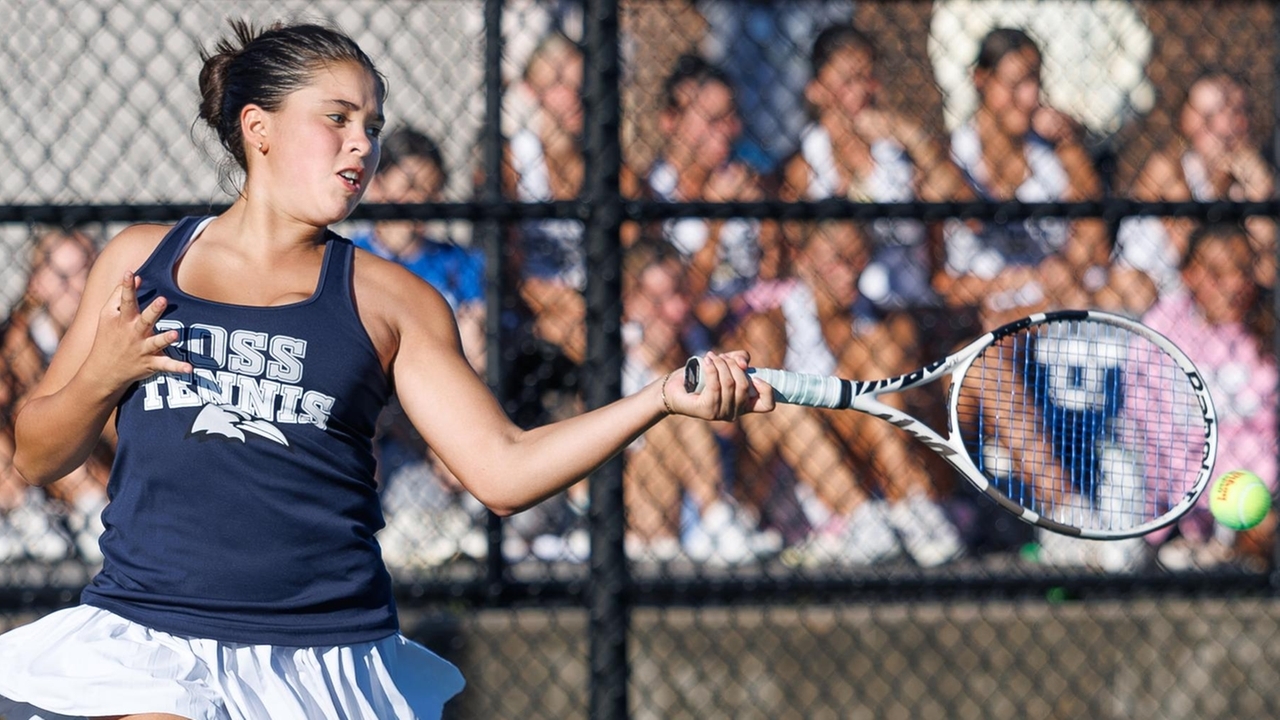 Photos: Suffolk small school girls tennis team final — Ross vs. Bayport ...
