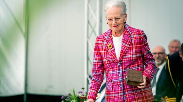 Denmark's Queen Margrethe attends the Rungstedlund Prize 2024 at the...