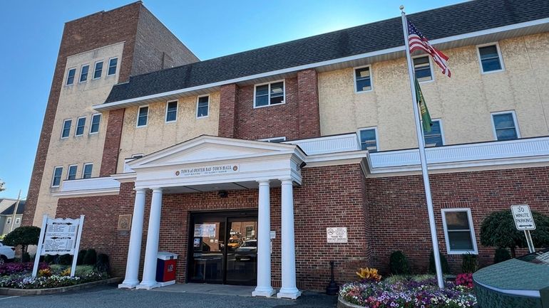 Oyster Bay Town Hall on Audrey Avenue, as seen on...