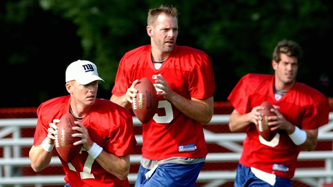 Kerry Collins praises Jason Garrett, his former backup and now the  offensive coordinator for the Giants - Newsday