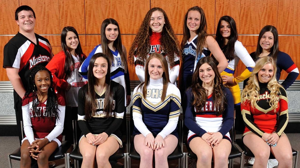 Newsday's AllLong Island cheerleading team 2016 Newsday