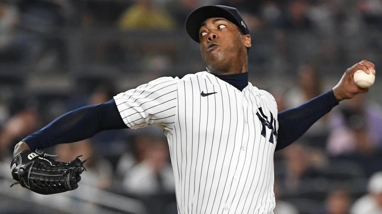 Yankees place Aroldis Chapman on IL with elbow inflammation - Pinstripe  Alley