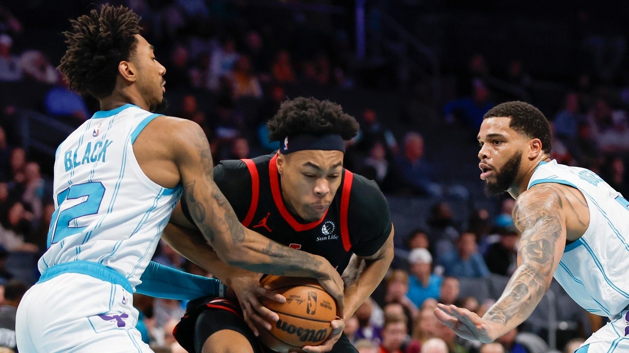 Raptors overcome 45-point game from Miles Bridges to beat Hornets 123 ...