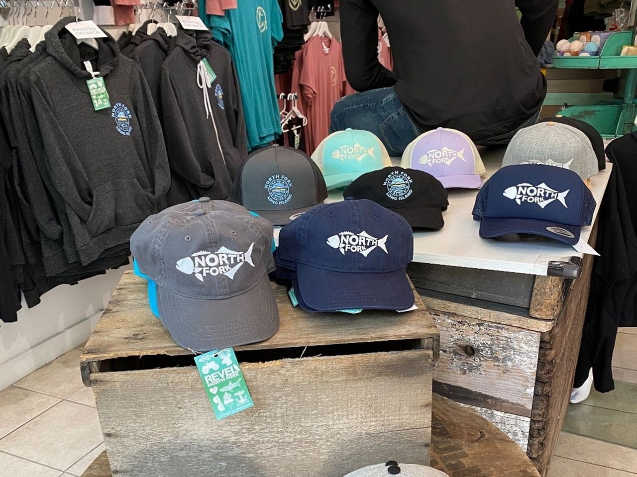 Revel North Fork boasts Greenport pride with apparel, hats and more