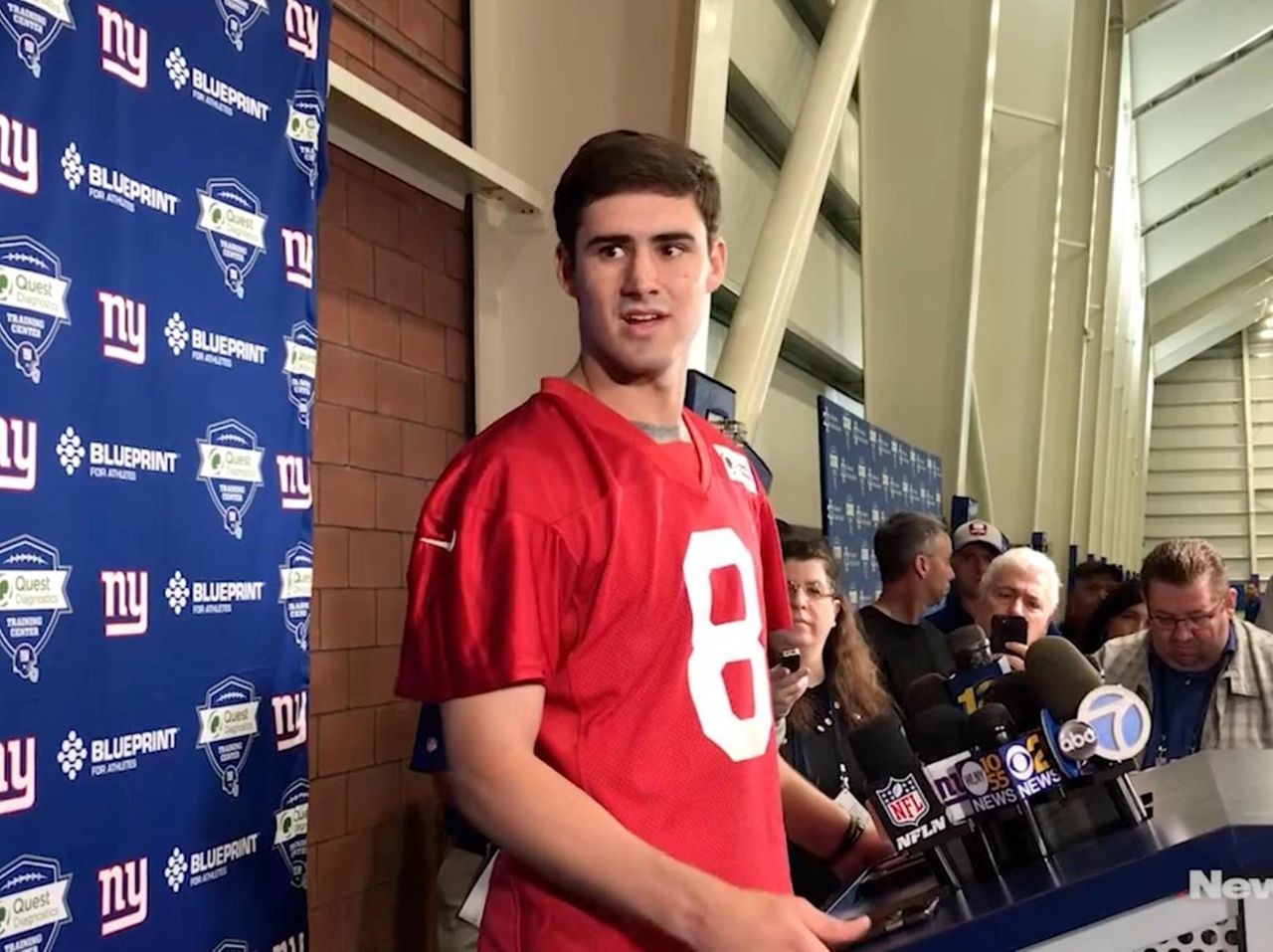 NY Giants news: Manning family practically 'hand picked' Daniel Jones -  Schrader, NFL, Sport