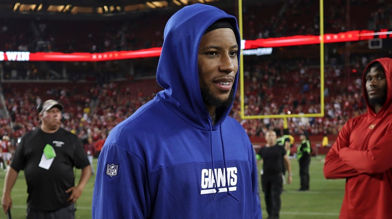 Giants RB Saquon Barkley 'day-to-day' at start of Seahawks week