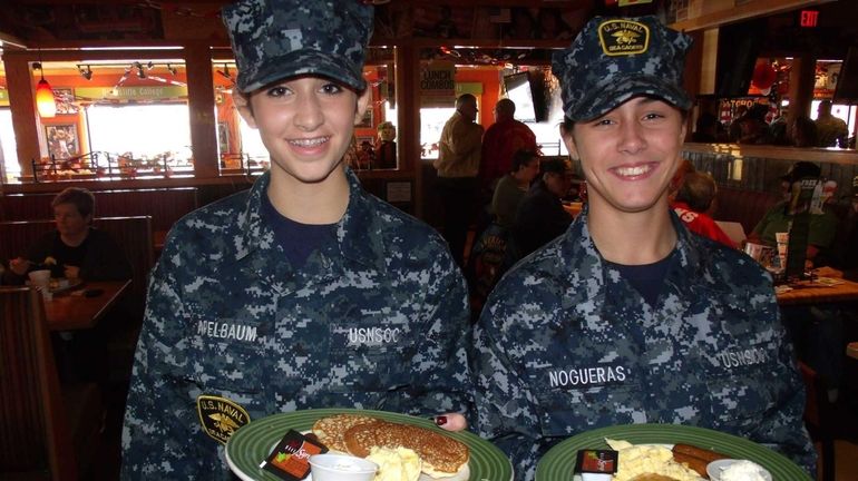 From left, U.S. Naval Sea Cadet -- Lt. Michael Murphy...