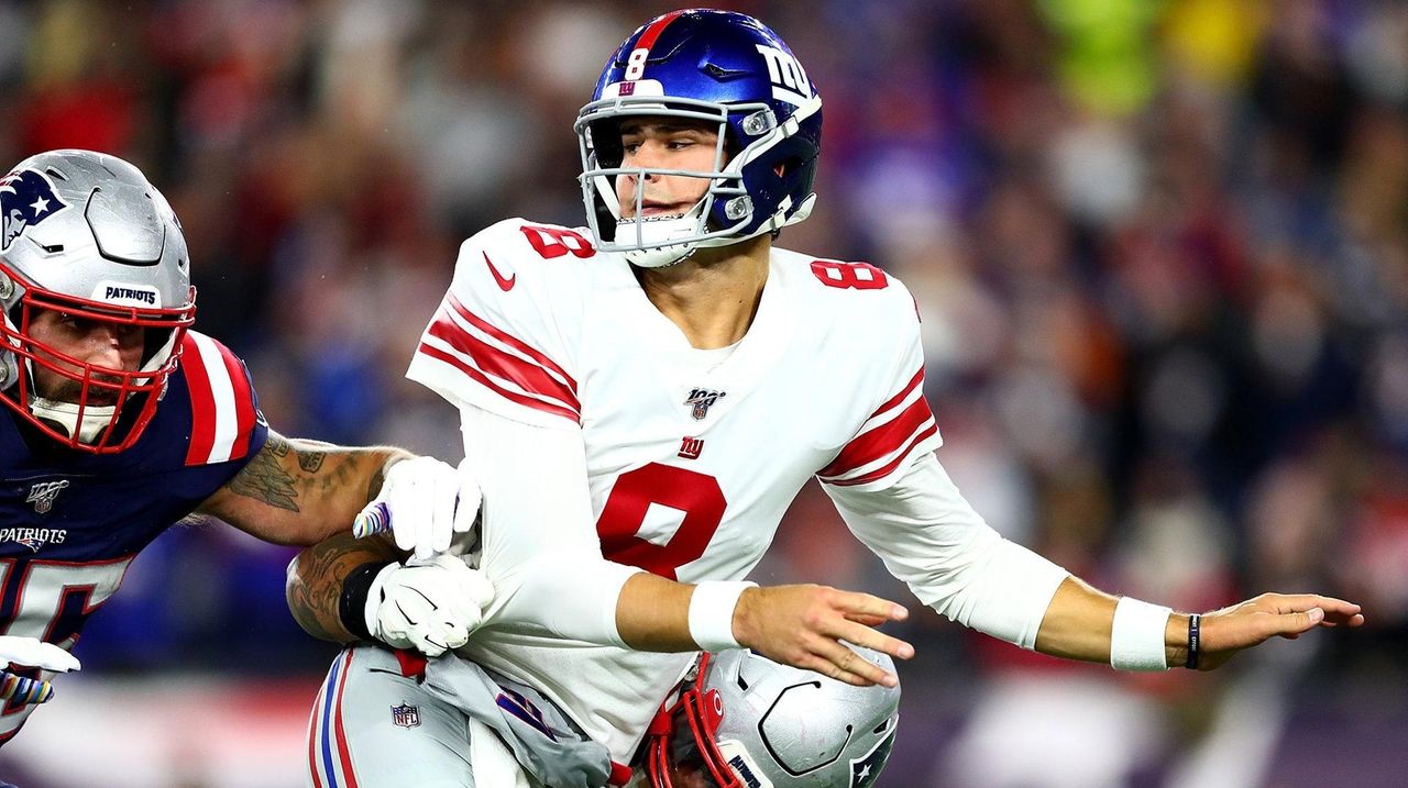 NY Giants, Daniel Jones lose to Tom Brady, Patriots 35-14