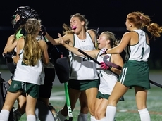 Emma Glick's goal with 38 seconds left lifts Harborfields field hockey past ESM