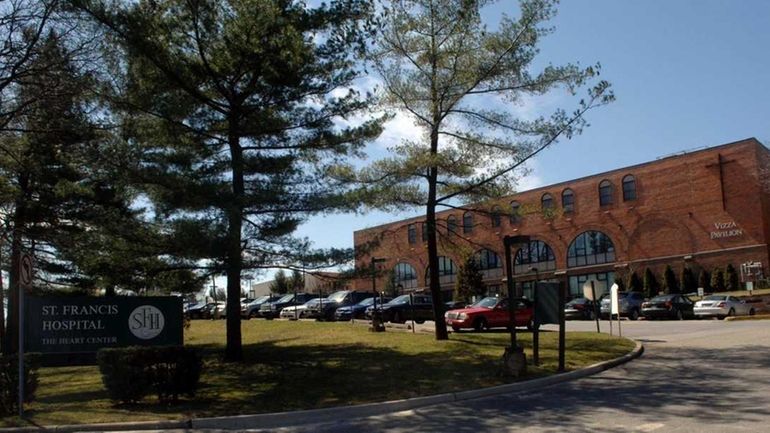 An exterior view of St. Francis Hospital at 100 Port...