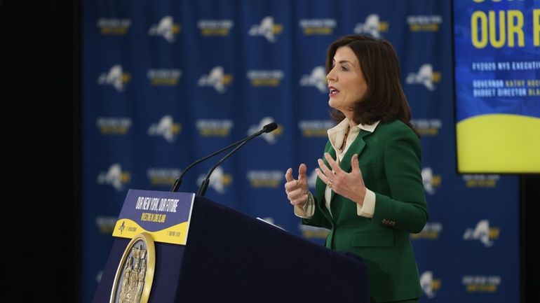 Gov. Kathy Hochul's proposal to end 'hold harmless' school aid...