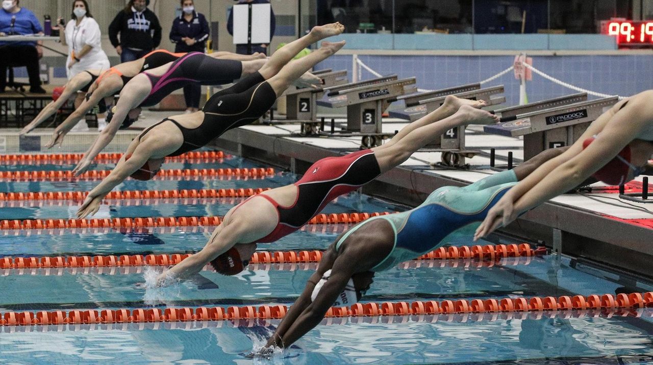 CHSAA girls swimming championships - Newsday