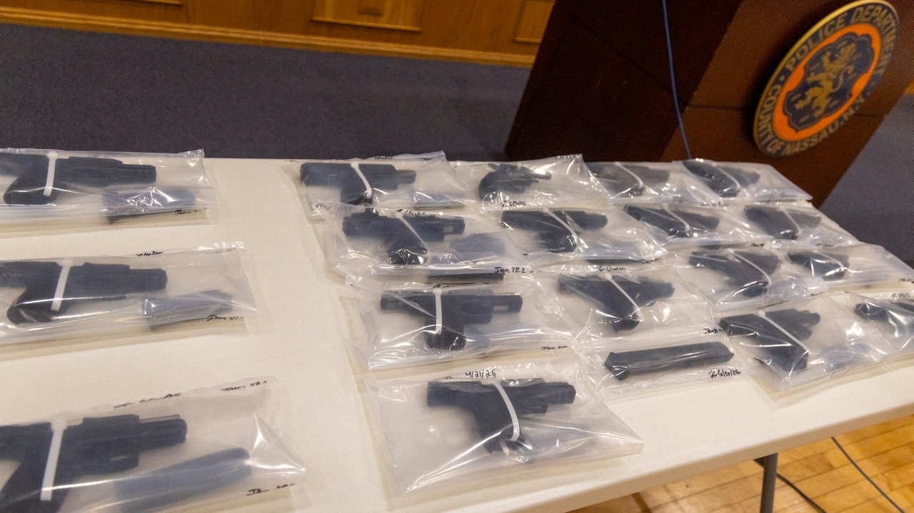 Six people arrested, 47 guns seized during weapons trafficking crackdown in Nassau
