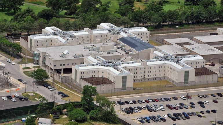 The Nassau County Jail in East Meadow.