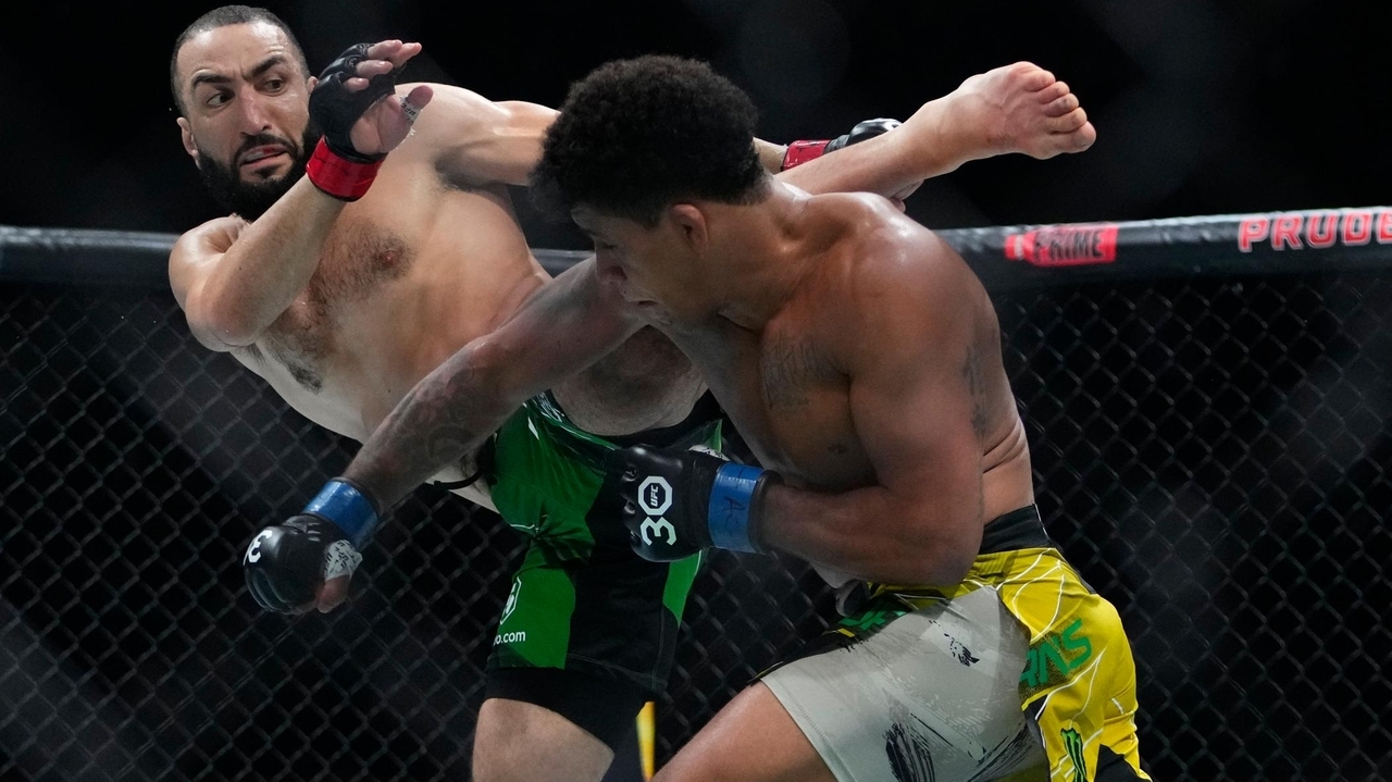言葉の戦争は、政治的敵意がオーバーフローする可能性のあるモントリオールのUFC 315への蓄積を強調しています