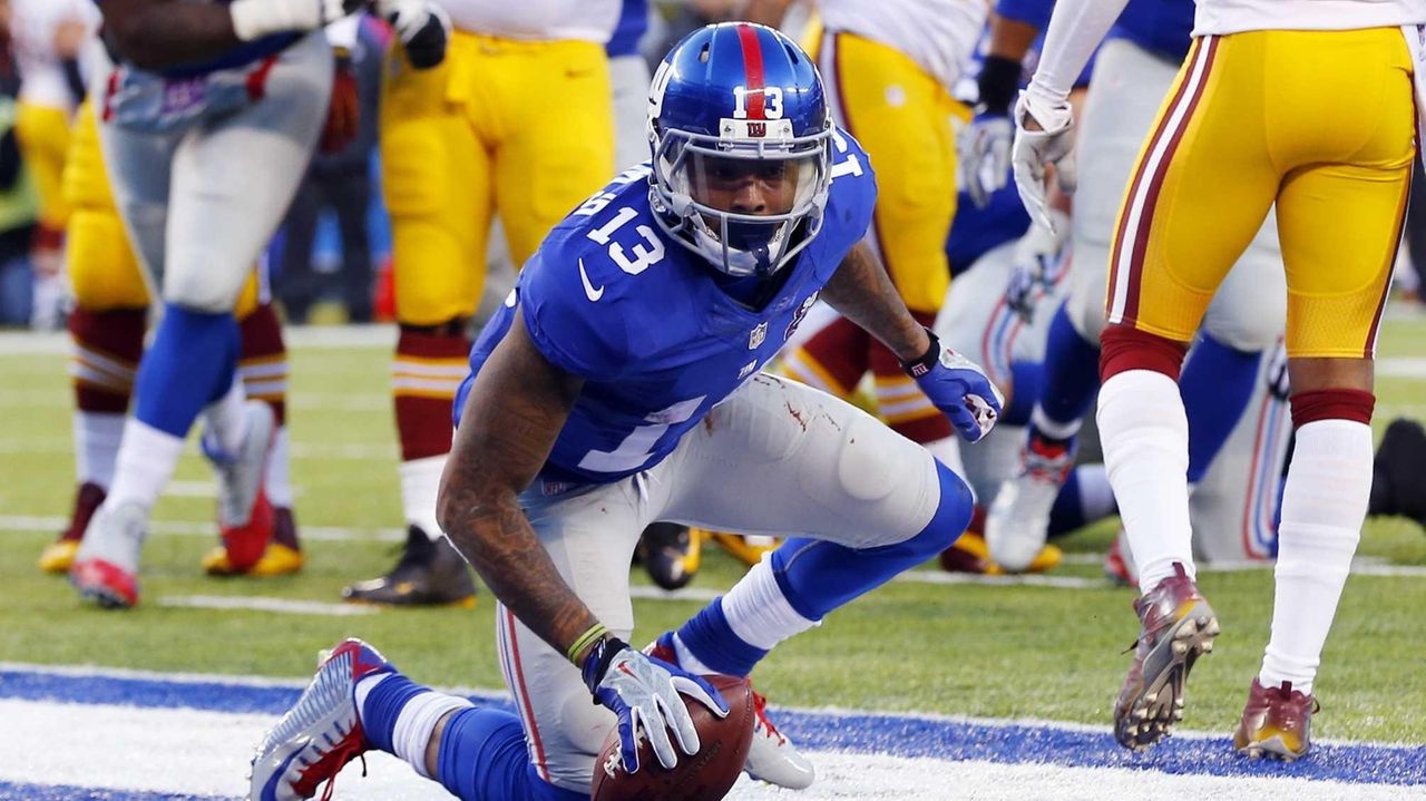 Odell Beckham Jr. will miss Sunday's game against Redskins