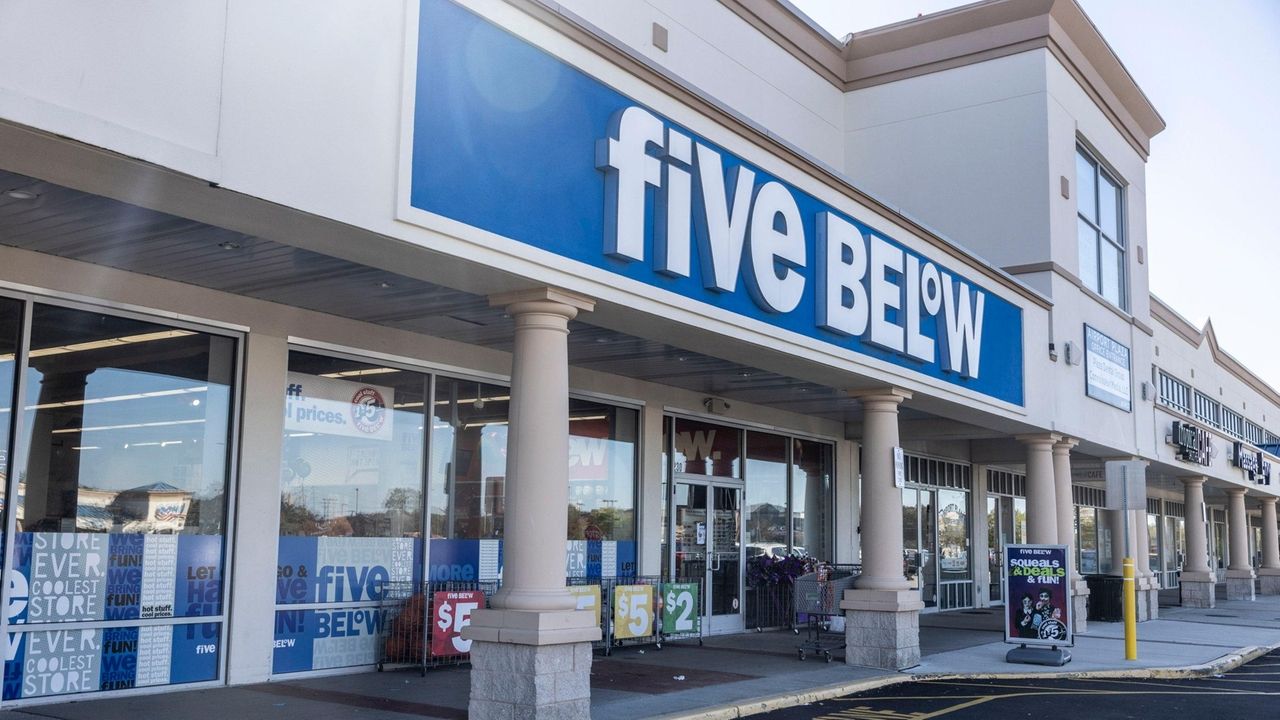 Five Below's fast expansion to include 4 more Long Island stores Newsday