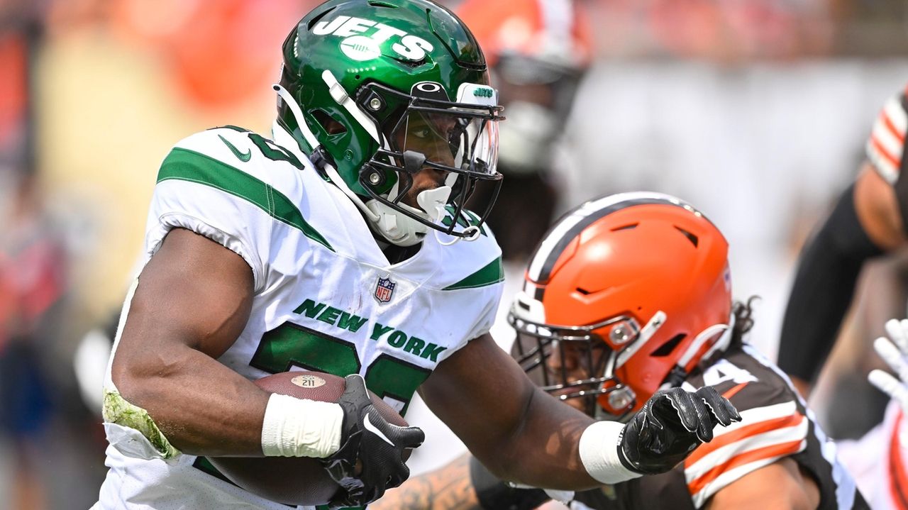 Jets RB Michael Carter could play Sunday against Minnesota - Newsday