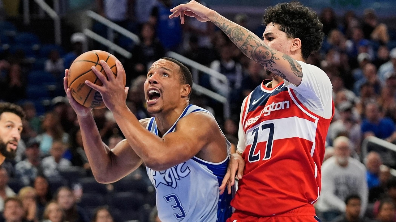 Suggs helps Magic overcome Coulibaly and the Wizards in OT for their ...