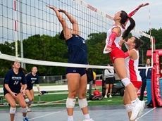 First outdoor HS volleyball game takes place in Smithtown