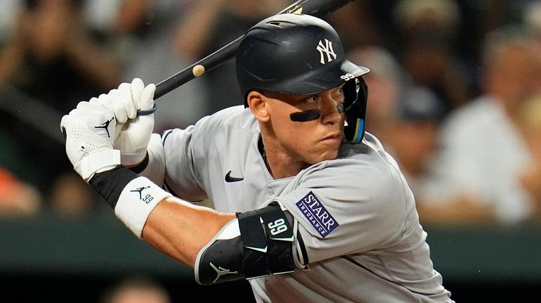 Aaron Judge hasn't just improved his plate discipline this year, he's  improved his plate coverage too - River Avenue Blues