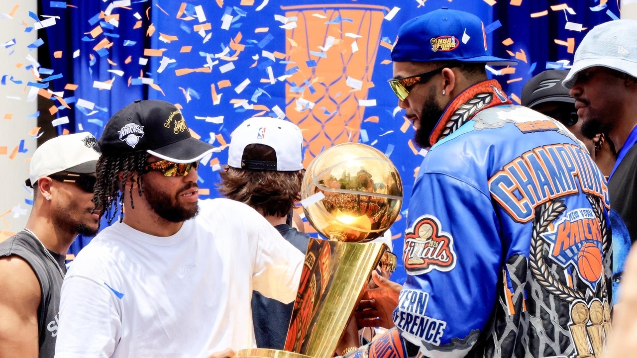 Knicks' Larry O'Brien Trophy best present for Father's Day