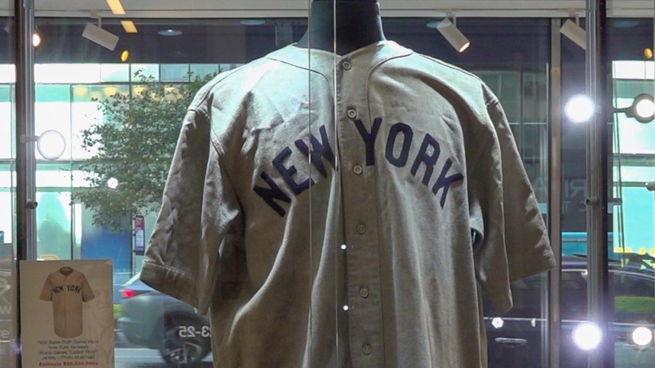 Call your shot Babe Ruth jersey valued at 30M up for auction Newsday