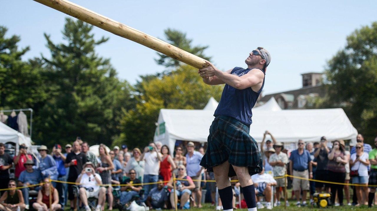 Scottish festival brings log toss, haggis to LI Newsday