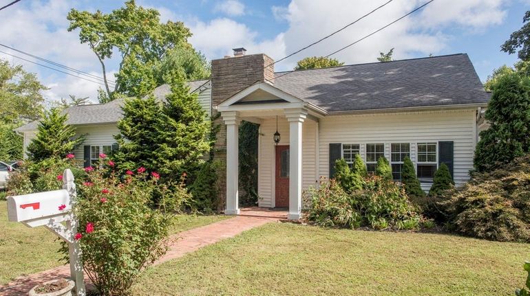 This ranch in Bellport is on the market in September...