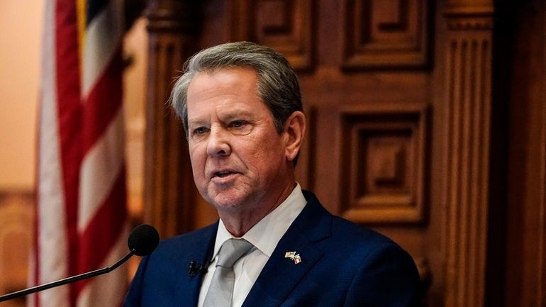 Georgia Gov. Brian Kemp delivers the State of the State...