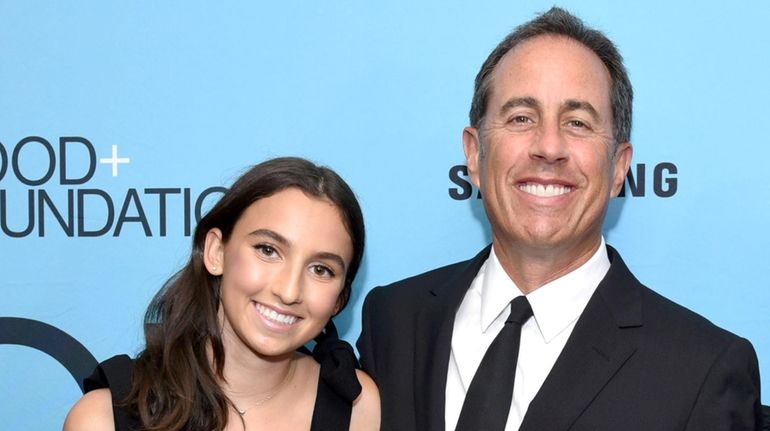 Sascha Seinfeld and her father, comedian Jerry Seinfeld, attend a...