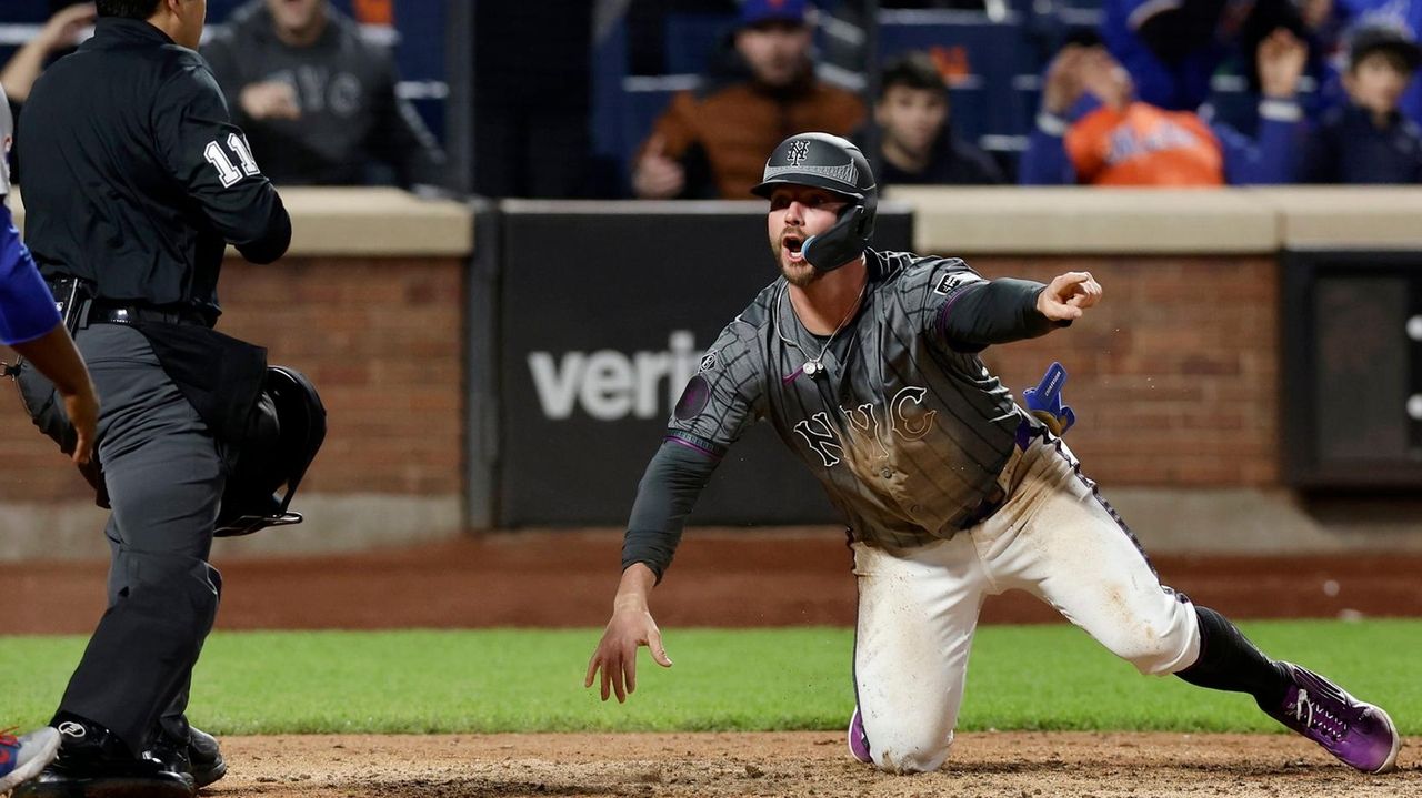 Alonso Called Out On Close Play At Plate To End Mets' Loss To Cubs ...