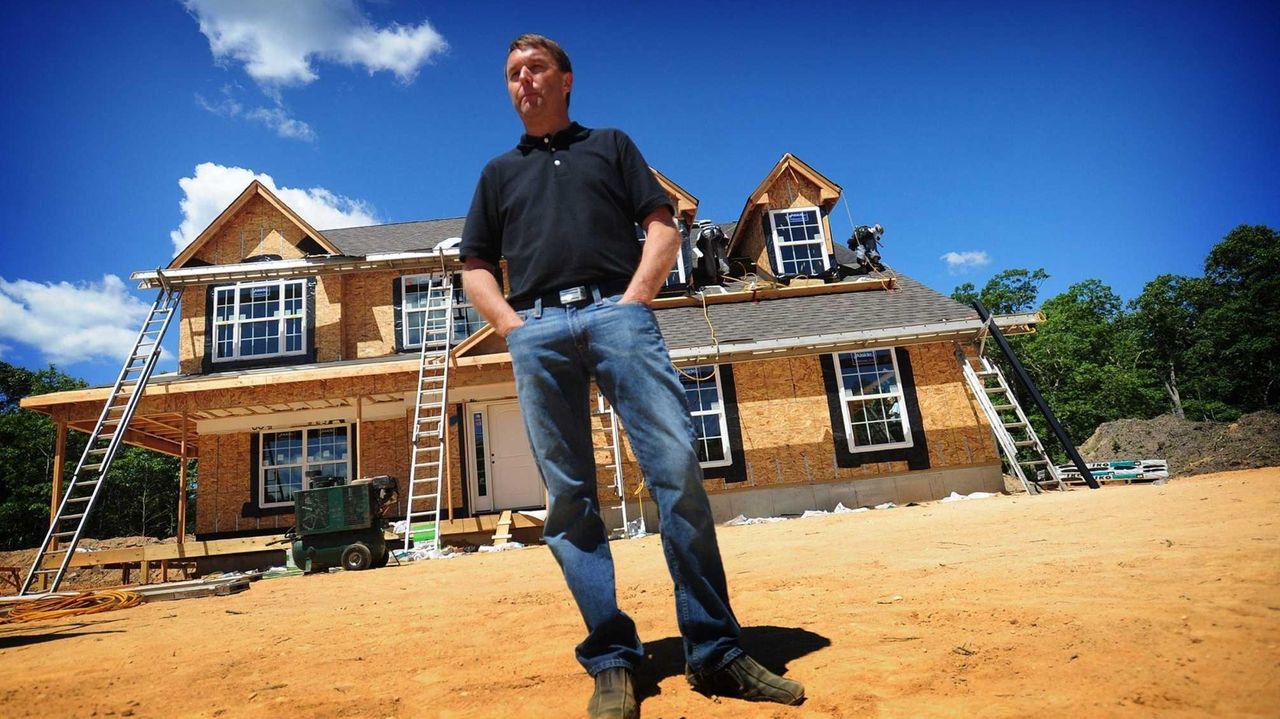 Long Island developer builds allAmerican home Newsday