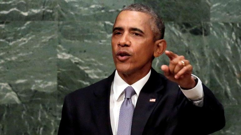 President Barack Obama addresses the 70th session of the United...