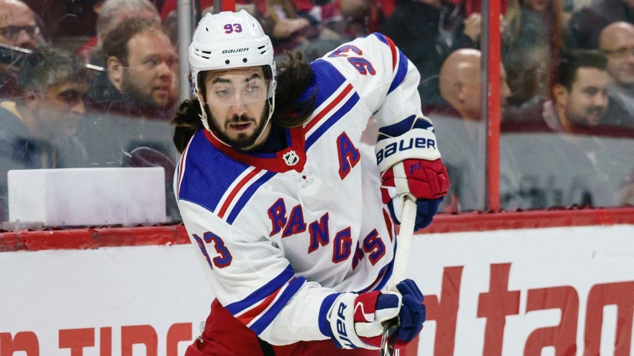 Mika Zibanejad returns as Rangers want look at new line - Newsday