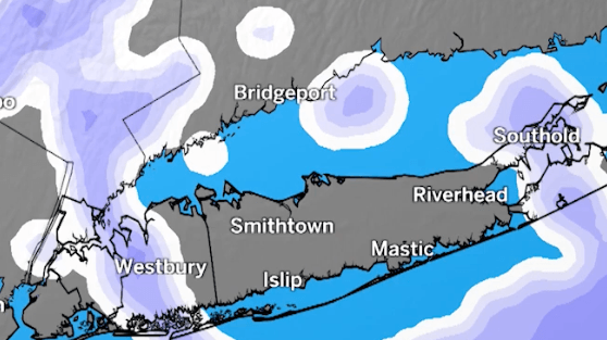 Long Island weather forecast: Snow showers overnight, cold Friday ...