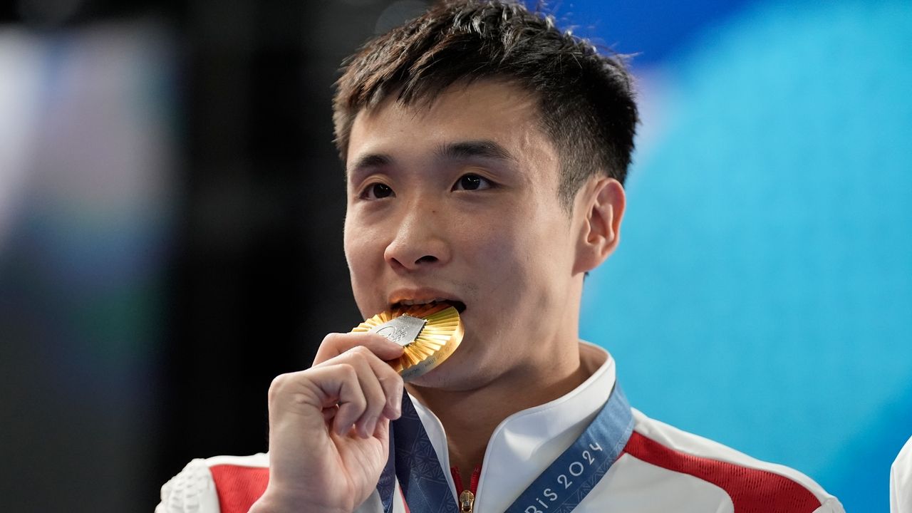 Great haul of China: Cao Yuan wins Olympic gold to give his nation an ...