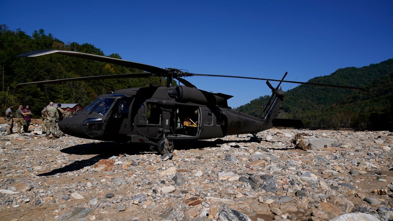 In remote mountain communities cut off by Helene, residents look to the