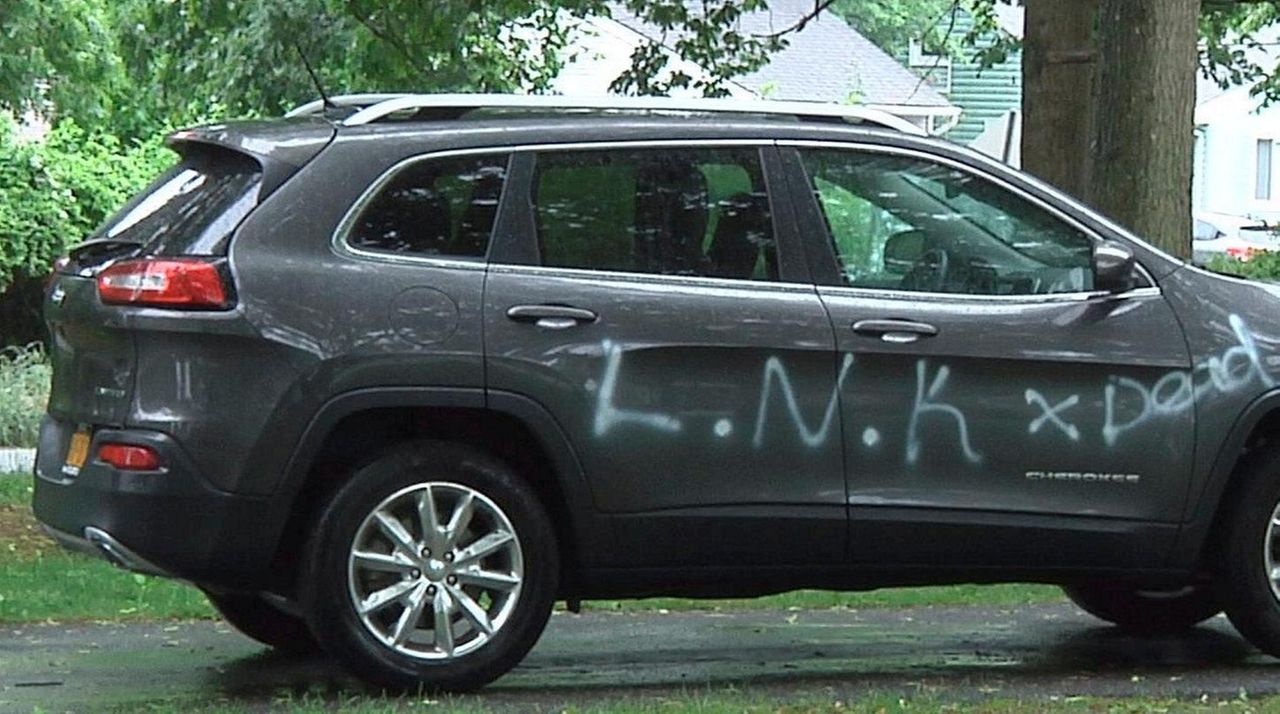 Graffiti found in Hauppauge probed as hate crime, police say Newsday
