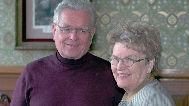 Colorado Gov. Roy Romer, left, and his wife first lady...